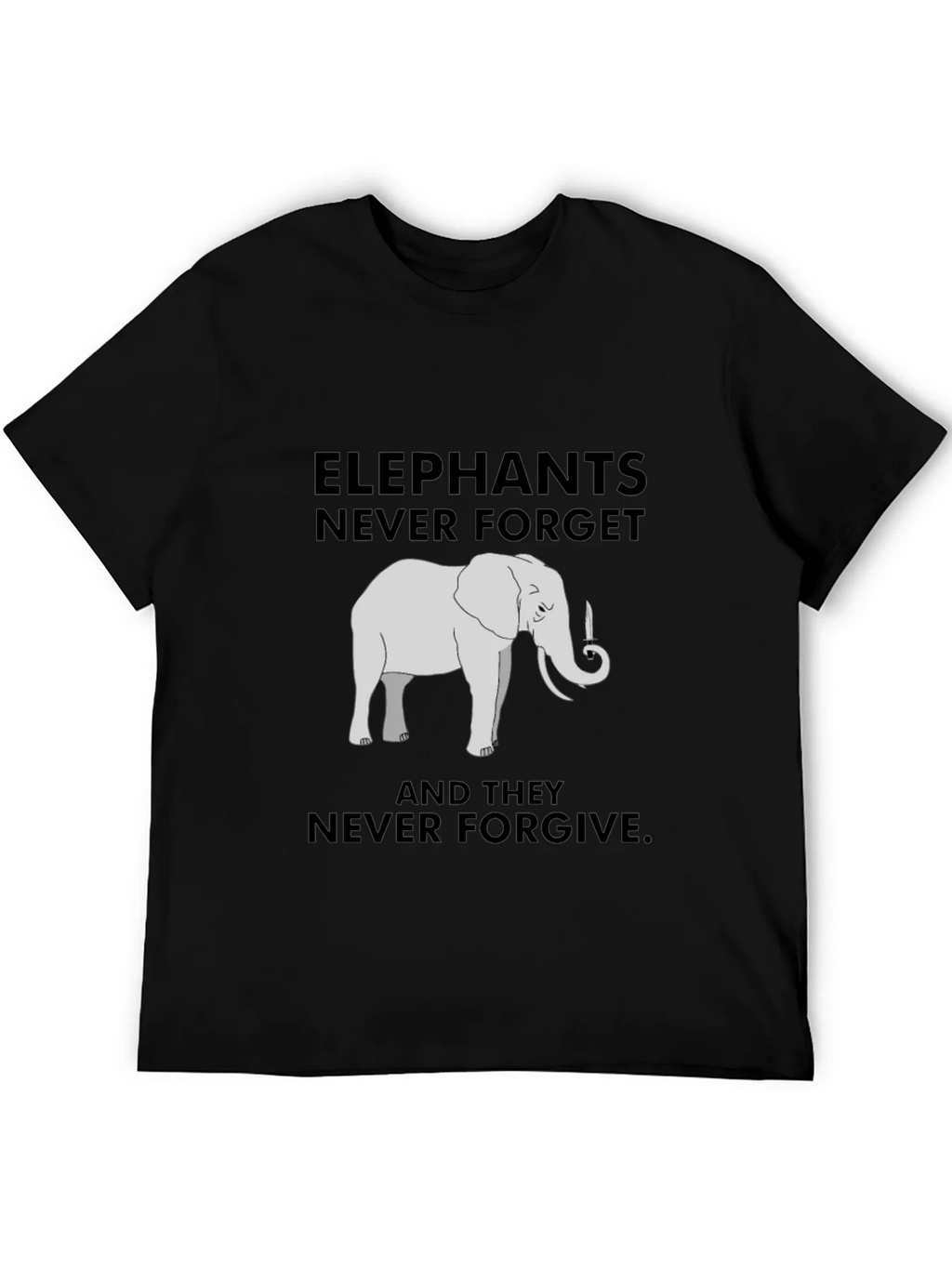 Elephant Never Forget Graphic Tee product image 4