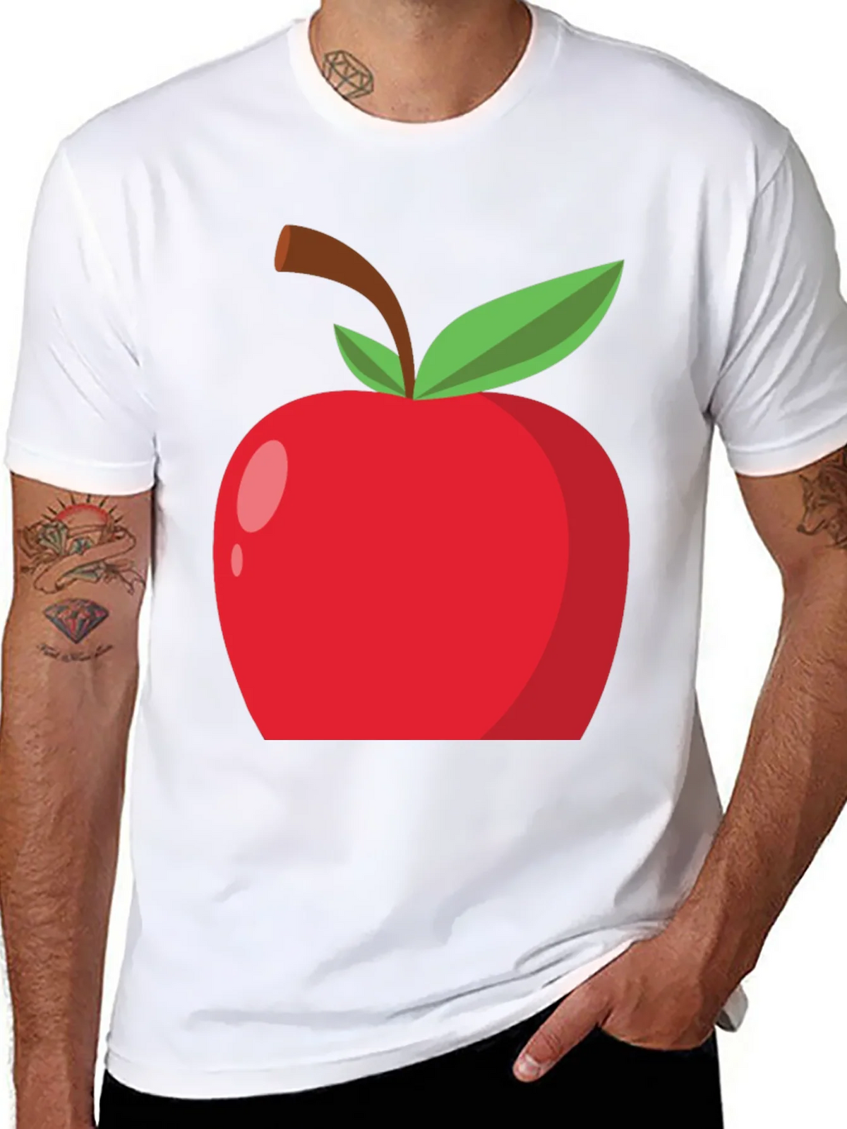 Apple Graphic Tee - Casual Style product image 7
