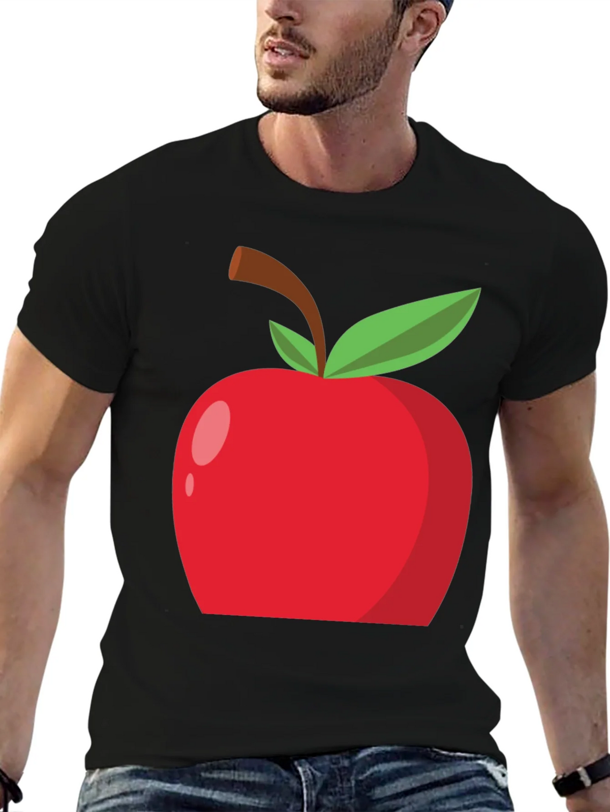 Apple Graphic Tee - Casual Style product image 6
