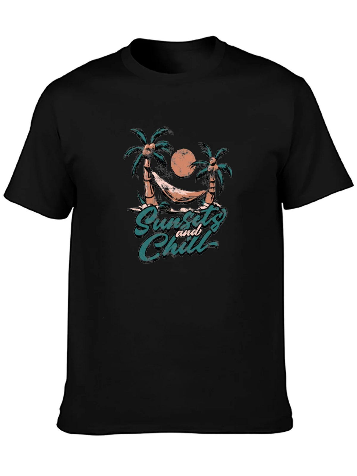 Sunset and Chill Graphic T-Shirt product image 3