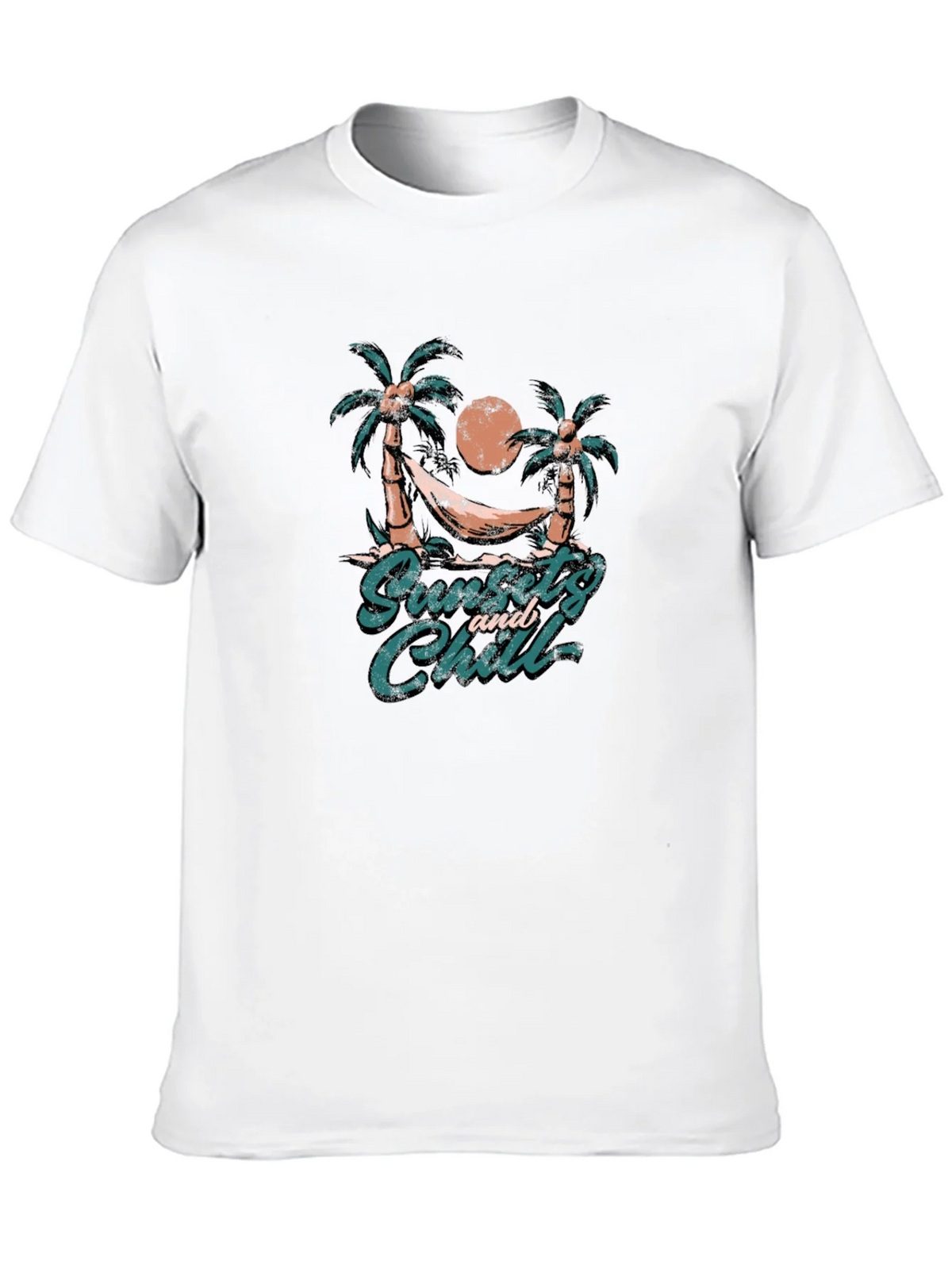 Sunset and Chill Graphic T-Shirt product image 9