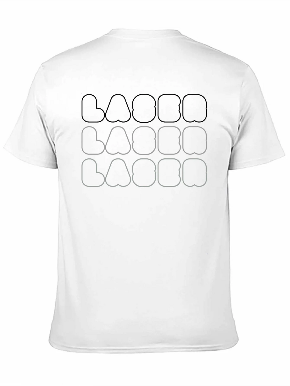 Trendy Letter Graphic Black T-Shirt product image 7