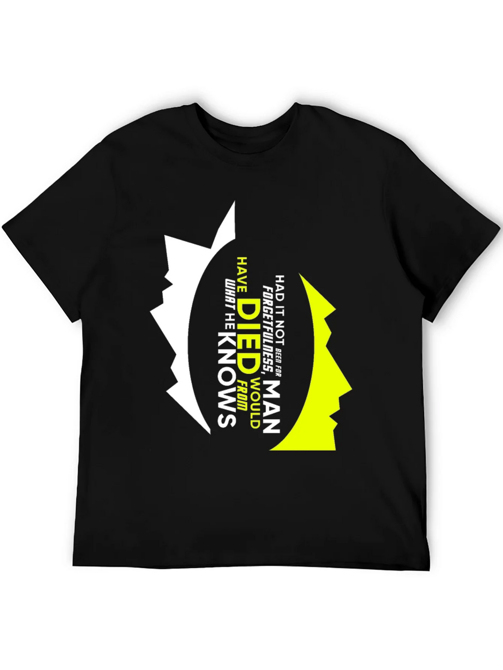 Mens Graphic T-Shirt - Forgetfulness Design product image 5