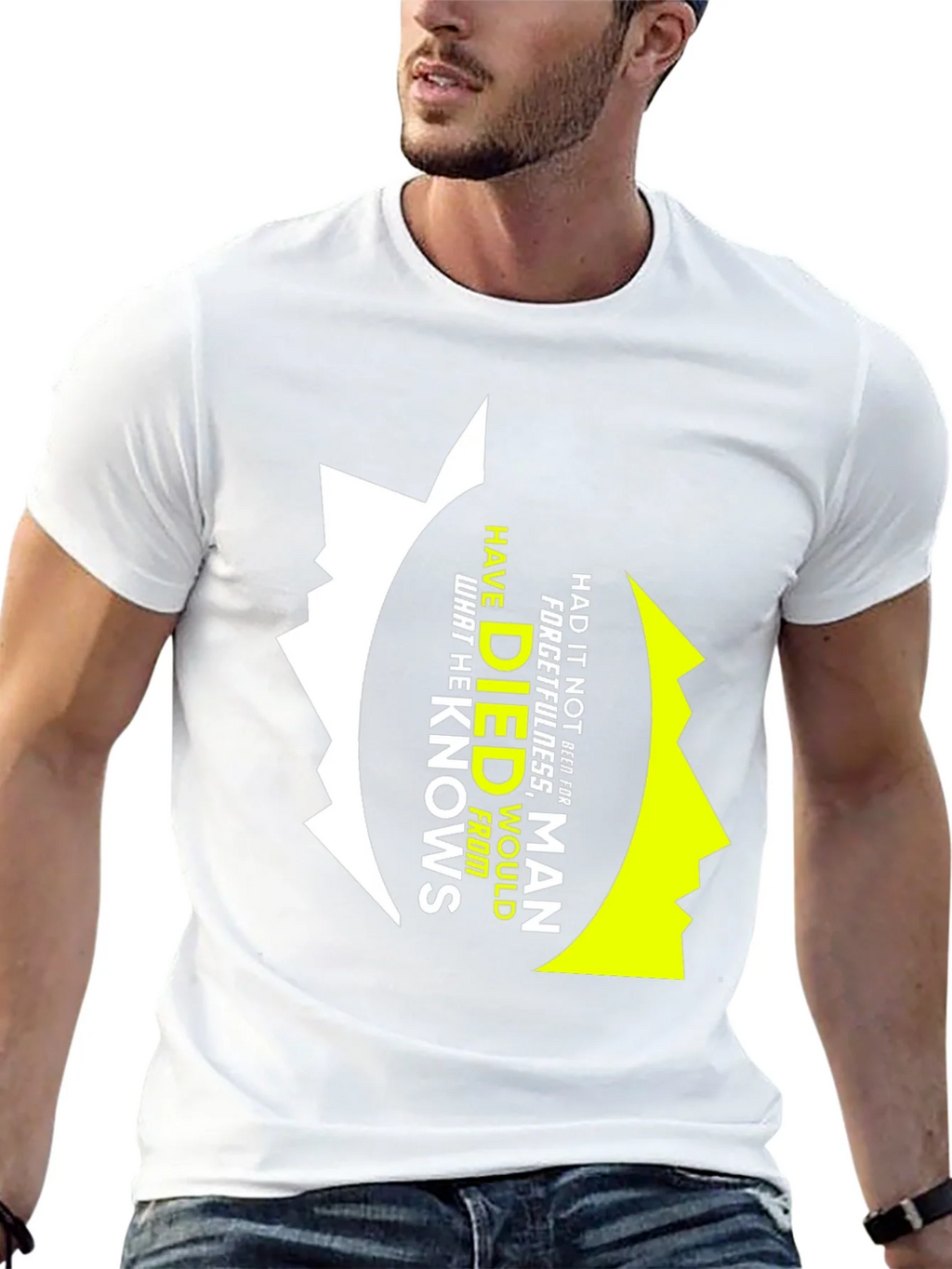 Mens Graphic T-Shirt - Forgetfulness Design product image 12
