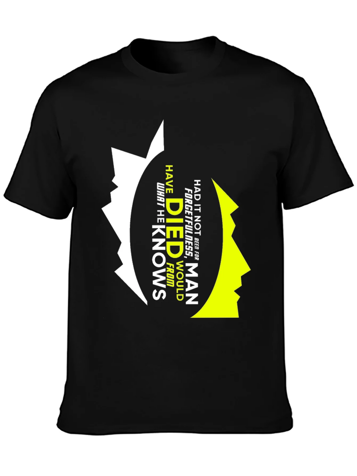 Mens Graphic T-Shirt - Forgetfulness Design product image 3