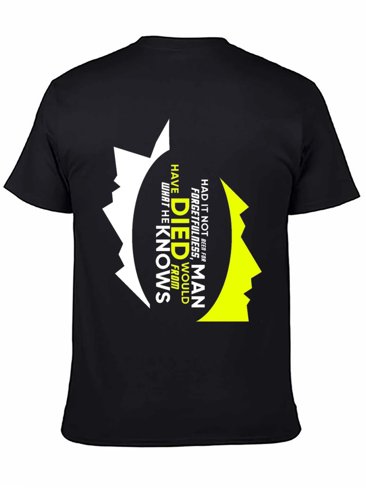 Mens Graphic T-Shirt - Forgetfulness Design product image 4