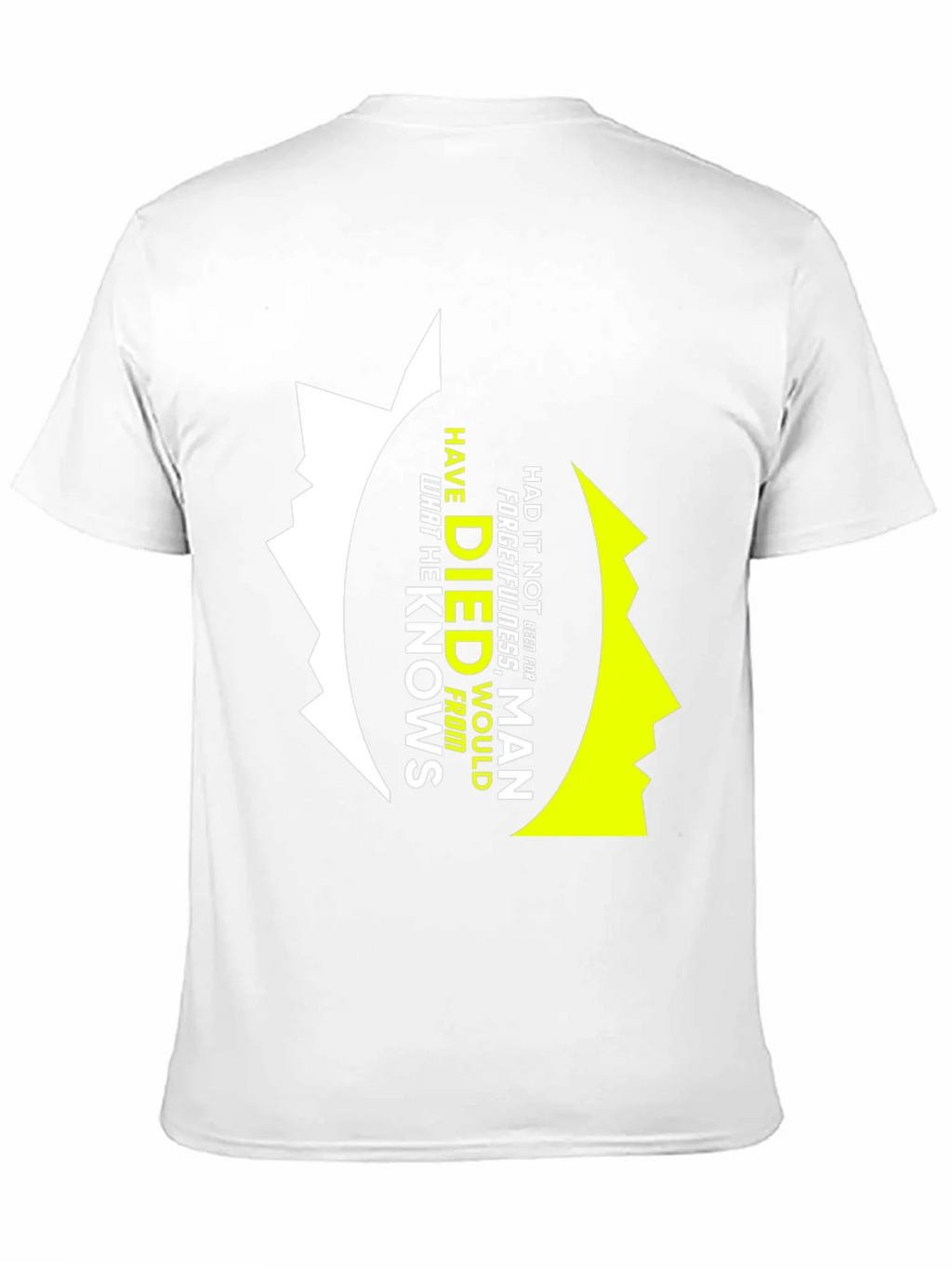 Mens Graphic T-Shirt - Forgetfulness Design product image 10
