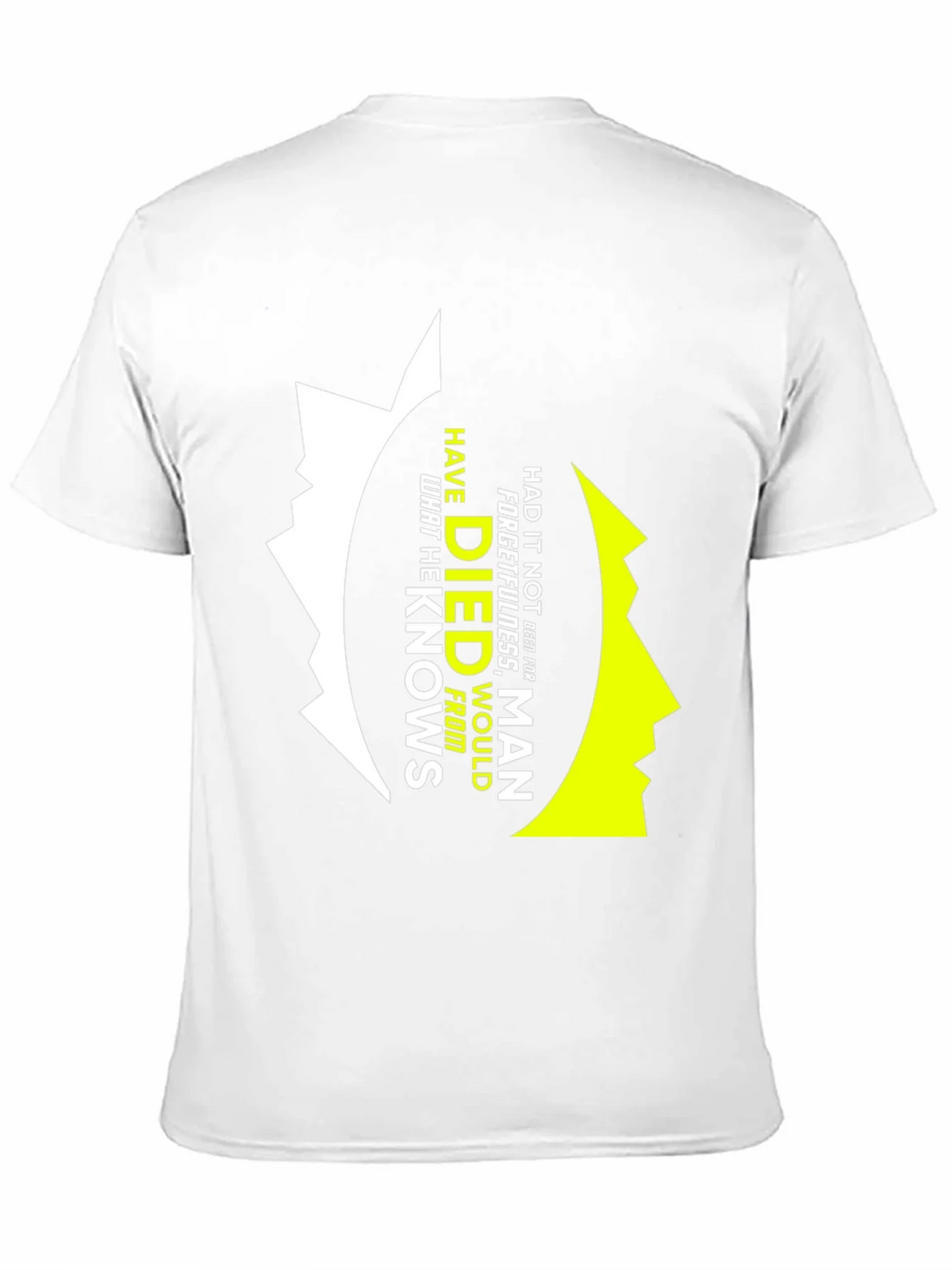 Mens Graphic T-Shirt - Forgetfulness Design product image 10