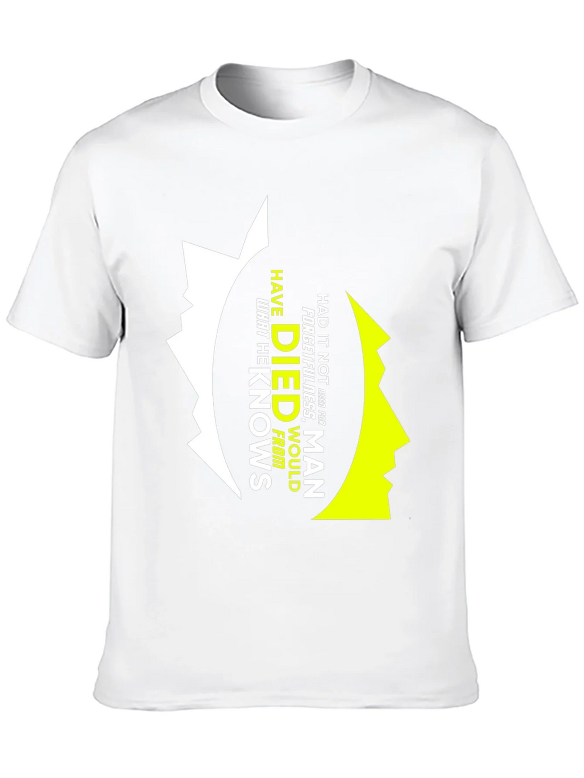 Mens Graphic T-Shirt - Forgetfulness Design product image 9