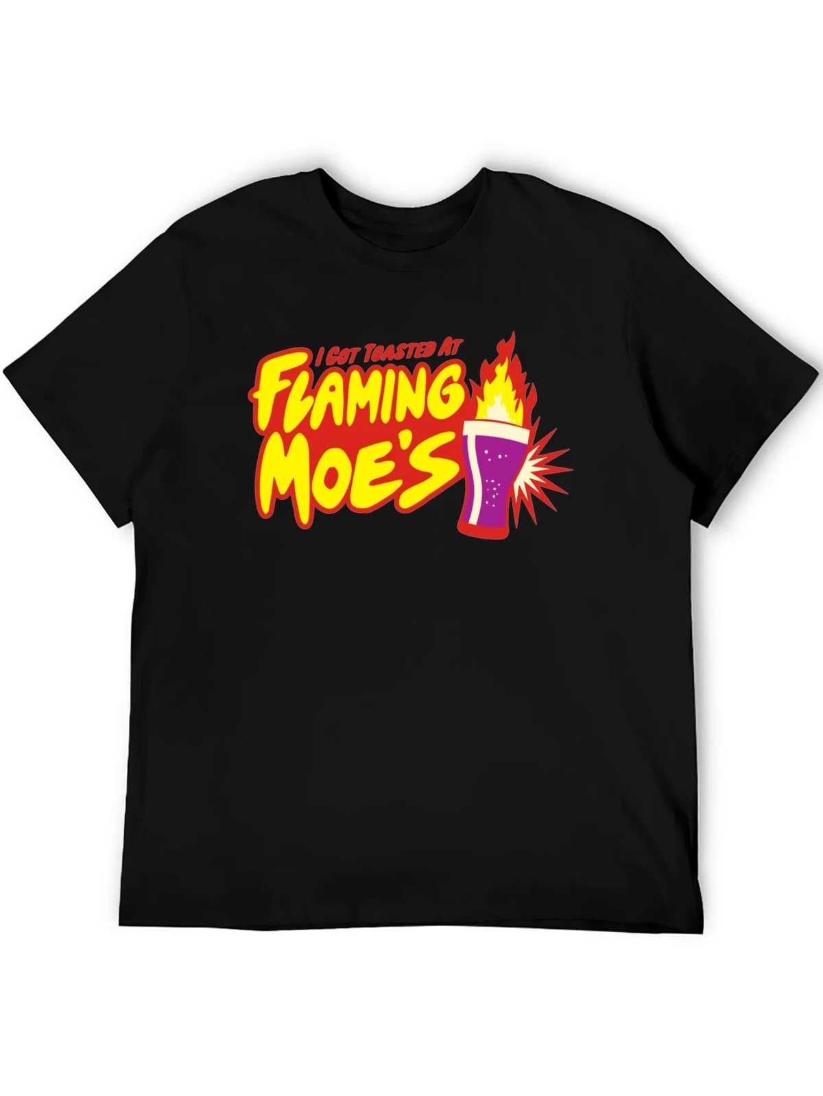 Flaming Moes T-Shirt - Toasted At Tee product image 4