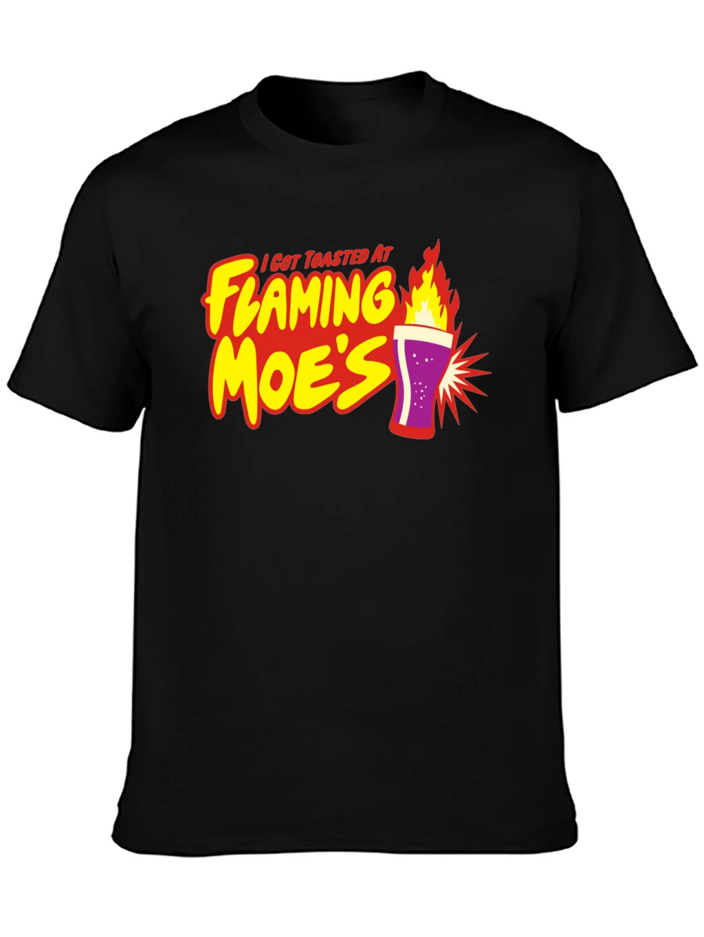 Flaming Moes T-Shirt - Toasted At Tee product image 3