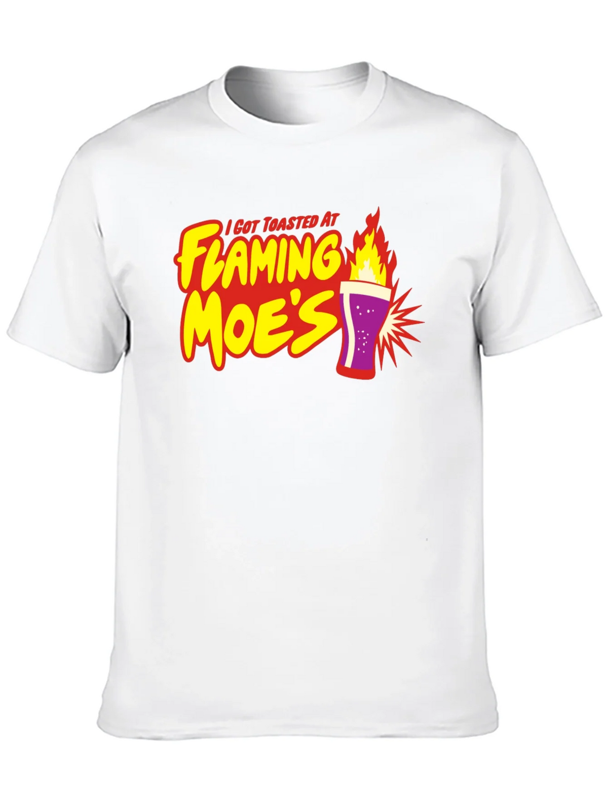 Flaming Moes T-Shirt - Toasted At Tee product image 6