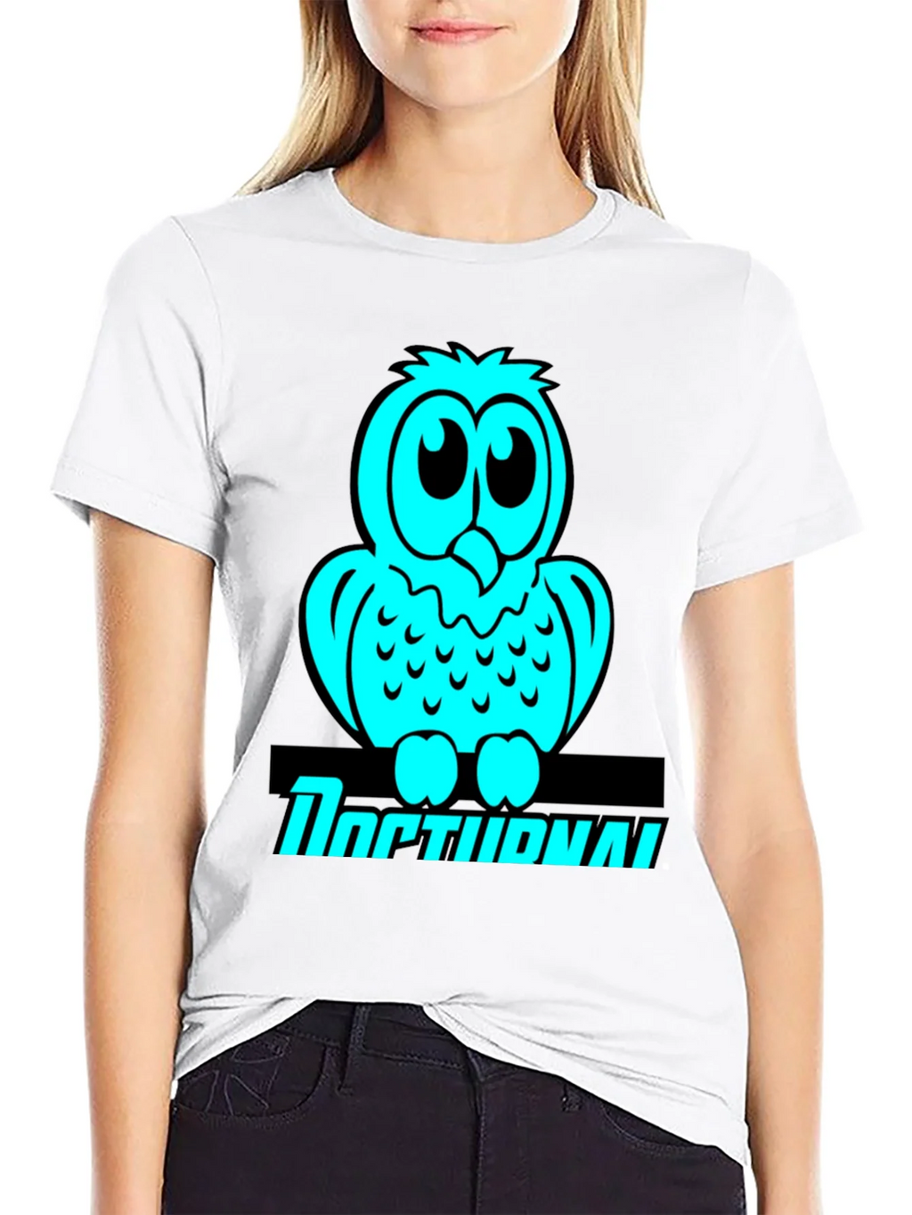 Owl Graphic T-Shirt - Nocturnal Bird Lover Tee product image 6