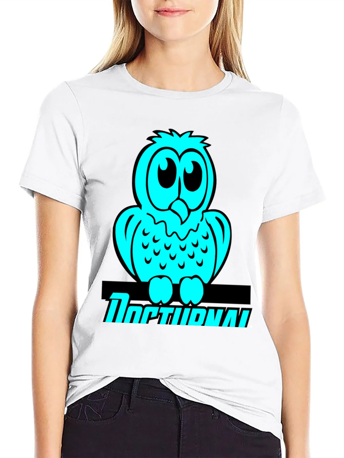 Owl Graphic T-Shirt - Nocturnal Bird Lover Tee product image 6