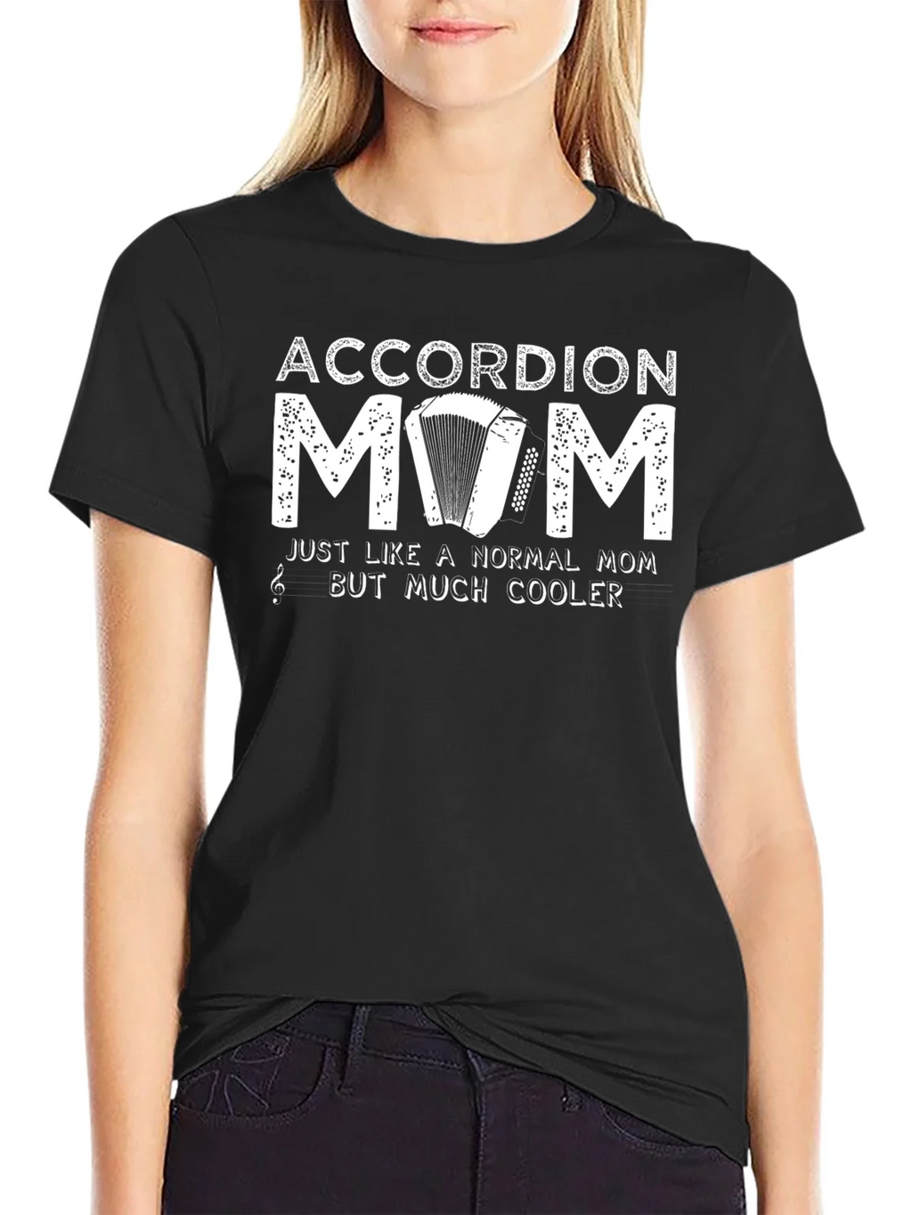 Accordion Mom T-Shirt - Cool Musical Gift product image 1