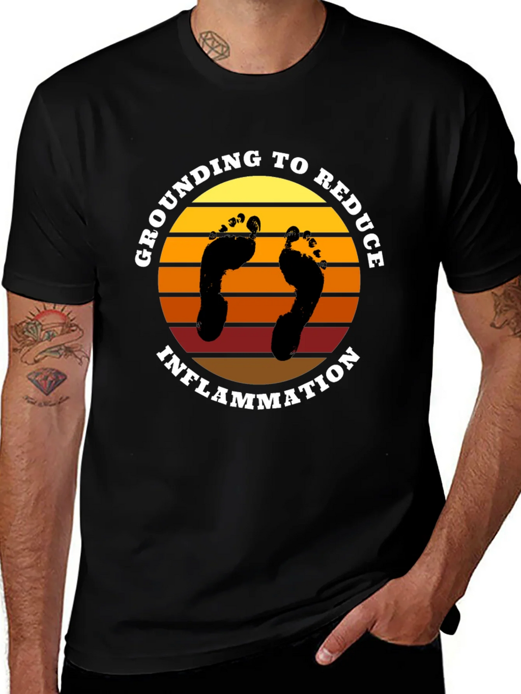 Grounding to Reduce Inflammation T-Shirt product image 1