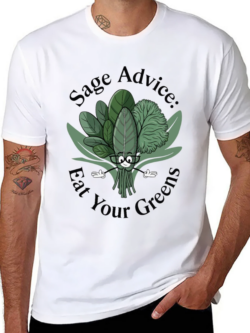 Sage Advice Eat Your Greens Graphic Tee product image 5