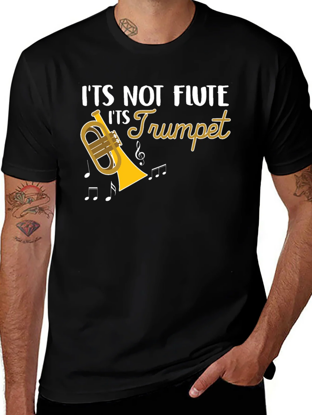 Its Not Flute Trumpet T-Shirt product image 1