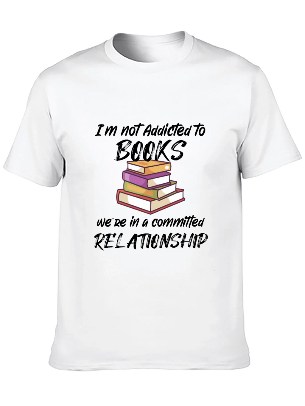 Book Lovers Graphic Tee - Committed Relationship product image 9