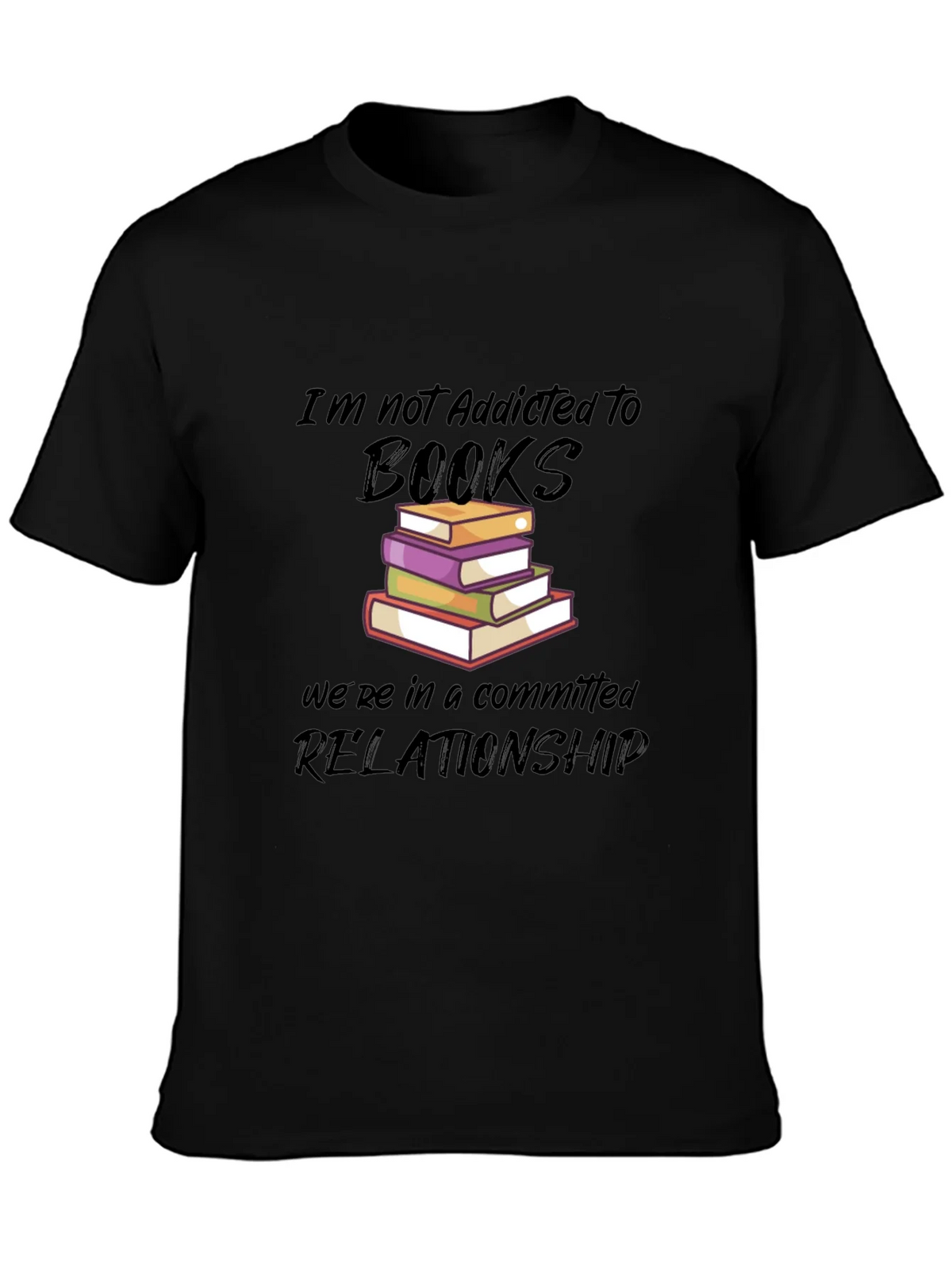 Book Lovers Graphic Tee - Committed Relationship product image 3
