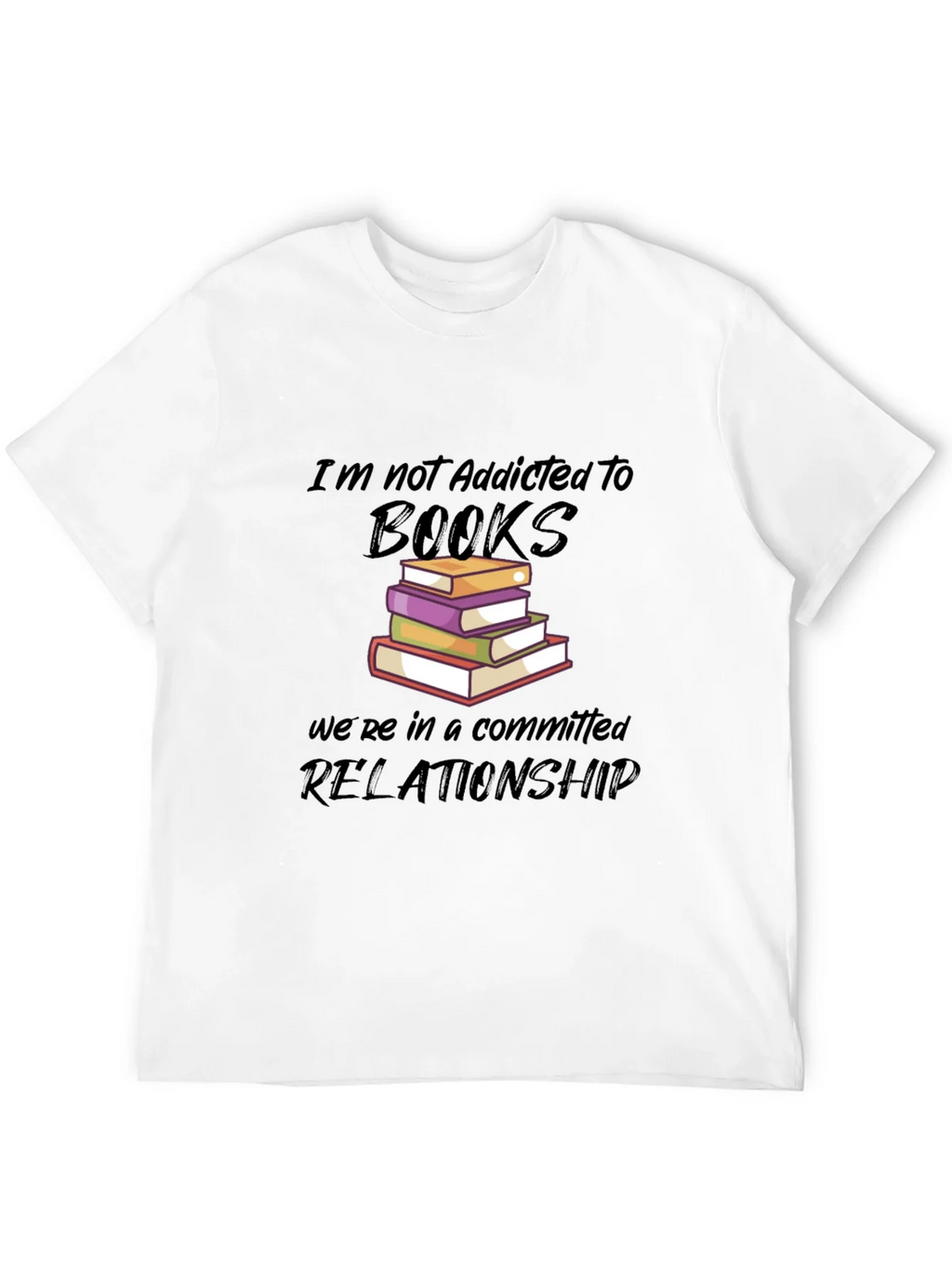Book Lovers Graphic Tee - Committed Relationship product image 11