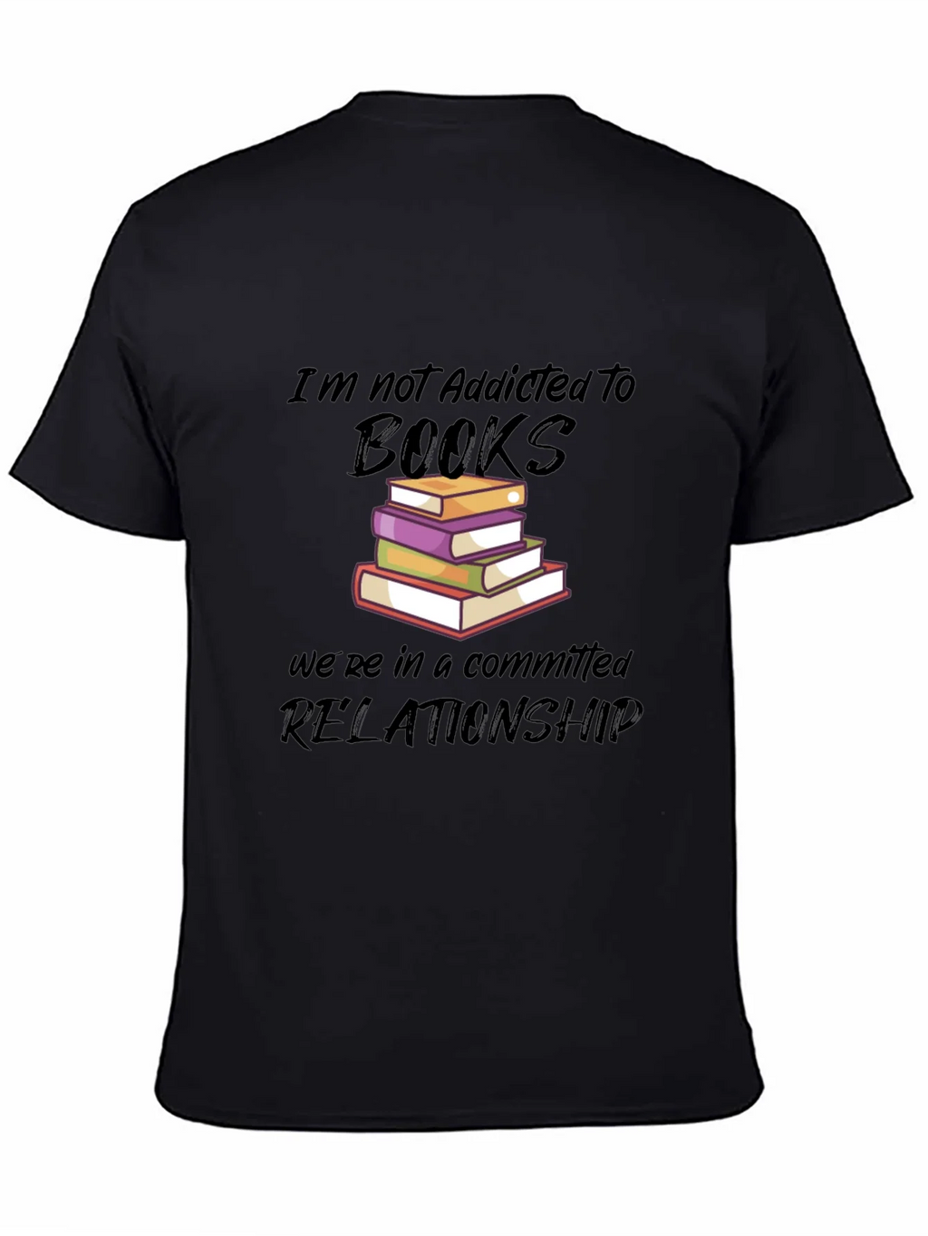 Book Lovers Graphic Tee - Committed Relationship product image 4