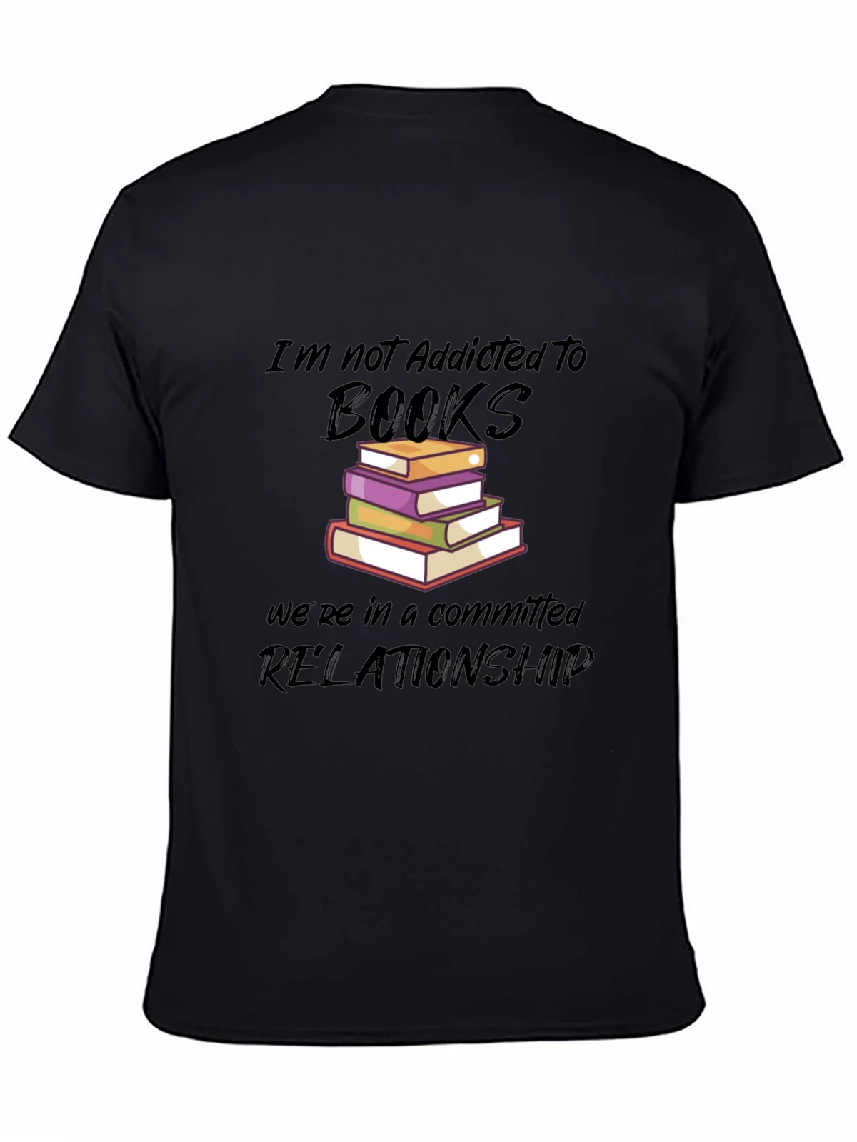 Book Lovers Graphic Tee - Committed Relationship product image 4