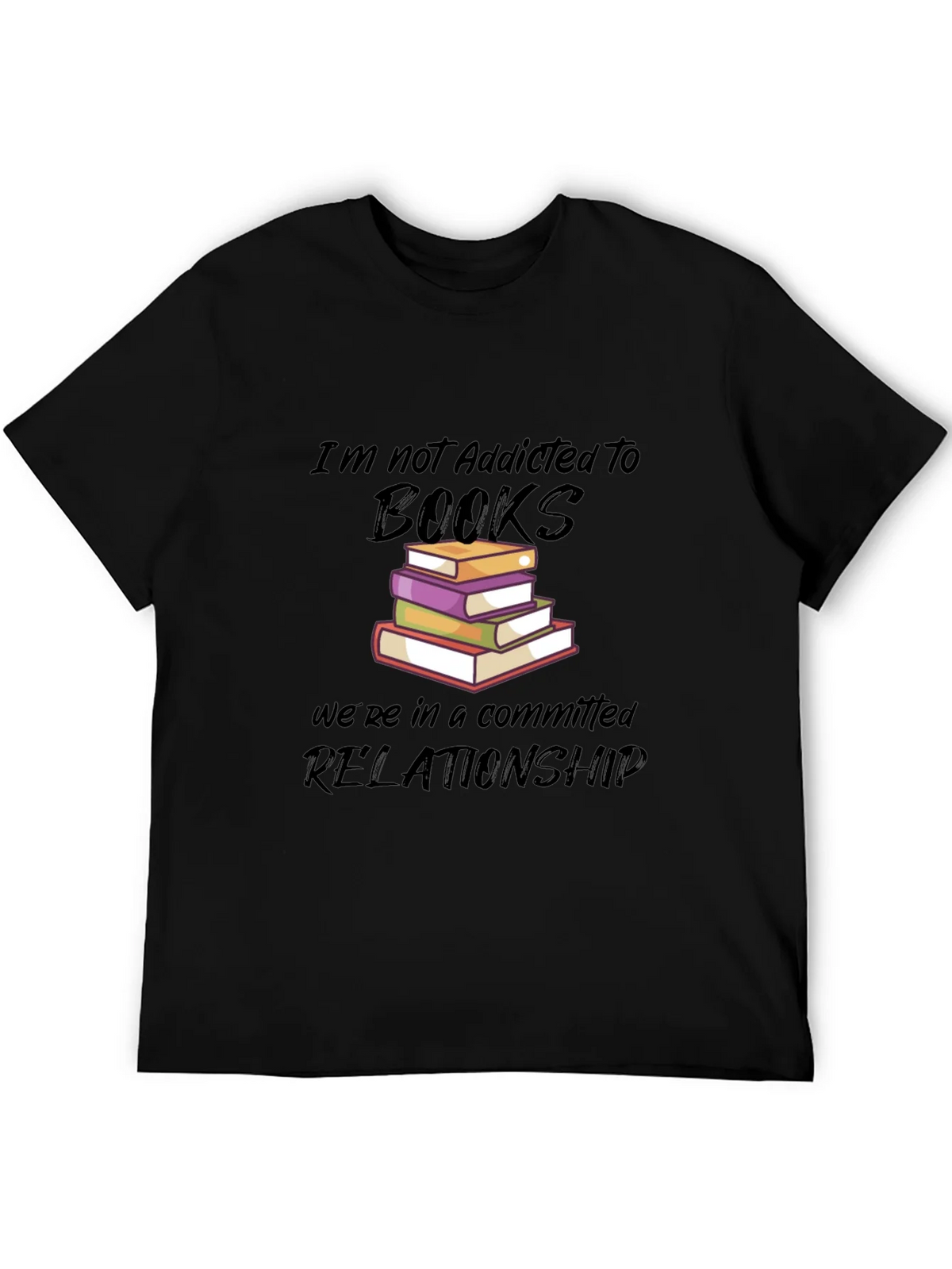 Book Lovers Graphic Tee - Committed Relationship product image 5