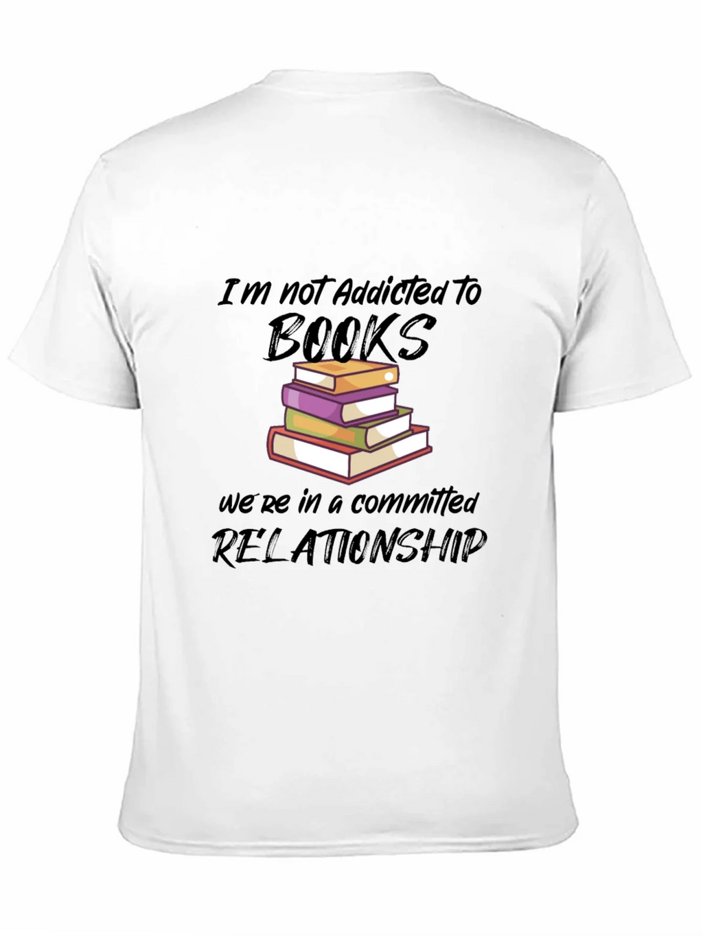 Book Lovers Graphic Tee - Committed Relationship product image 10