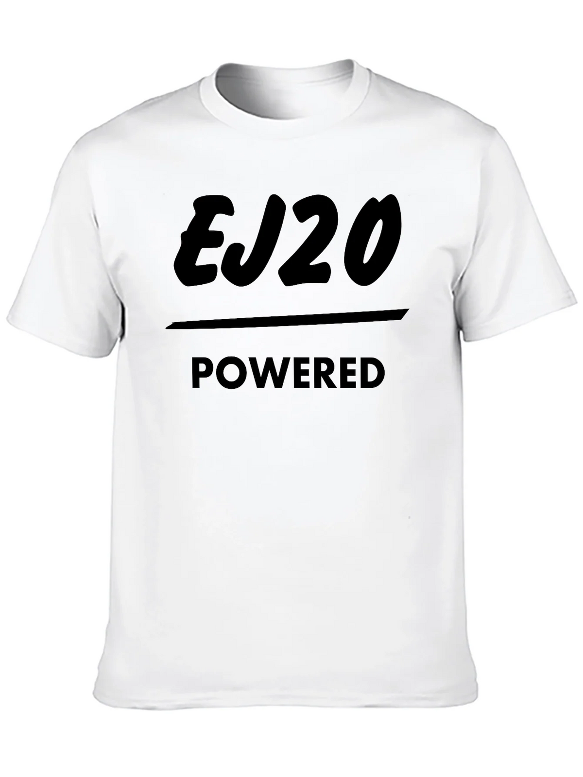 EJ20 Powered Black T-Shirt product image 6