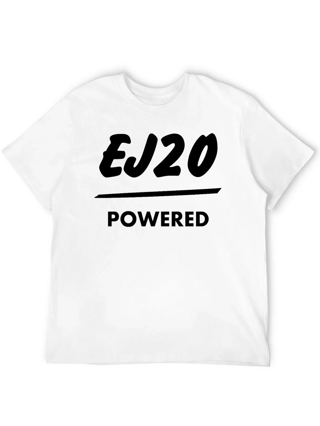 EJ20 Powered Black T-Shirt product image 7