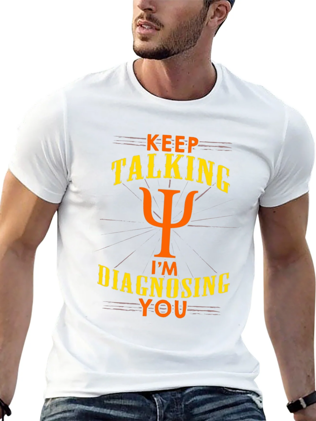 Keep Talking Psychology T-Shirt product image 9