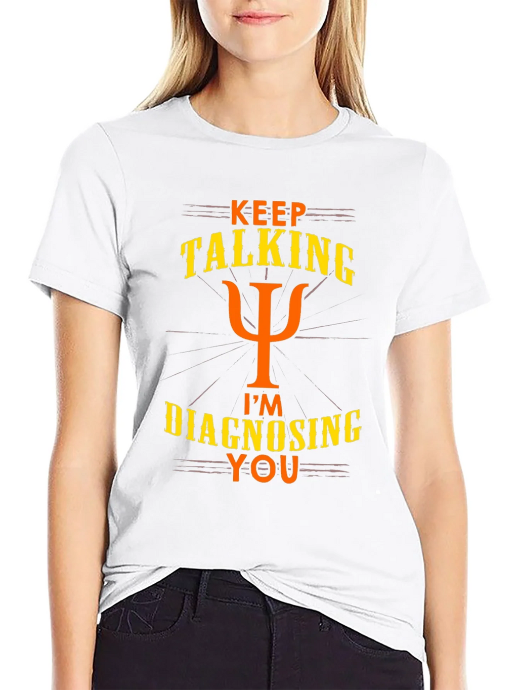 Keep Talking Psychology T-Shirt product image 7