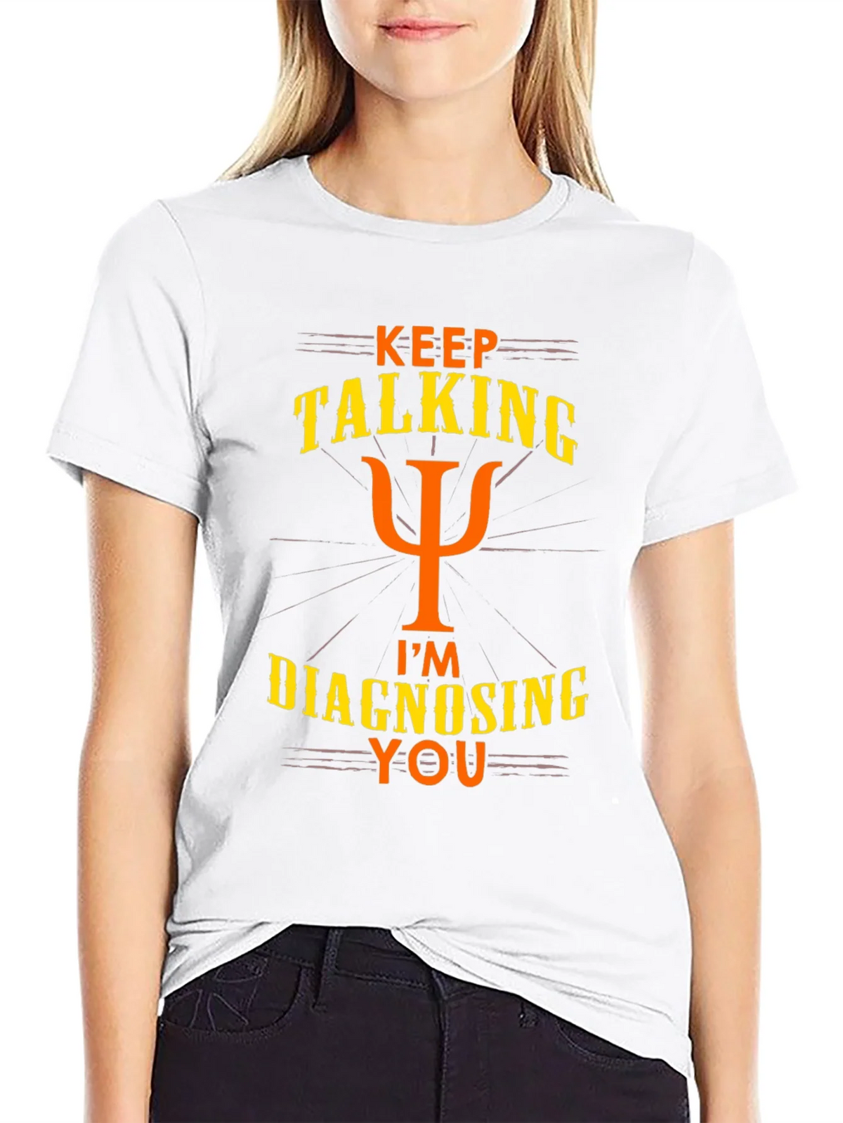 Keep Talking Psychology T-Shirt product image 7