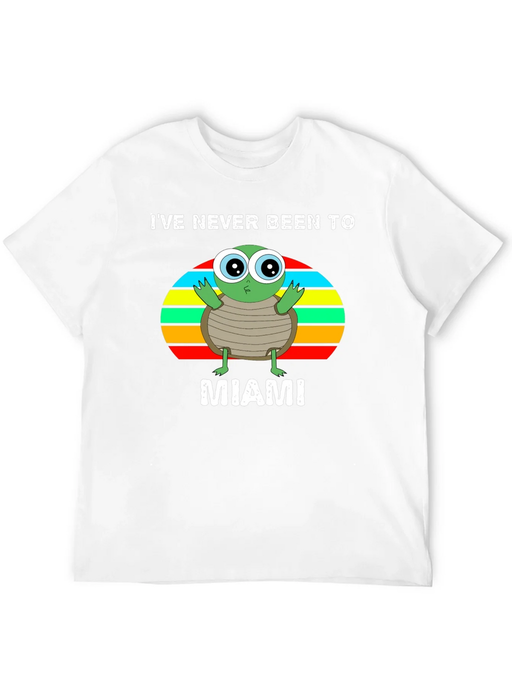 Ive Never Been To Miami Turtle Graphic T-Shirt product image 11