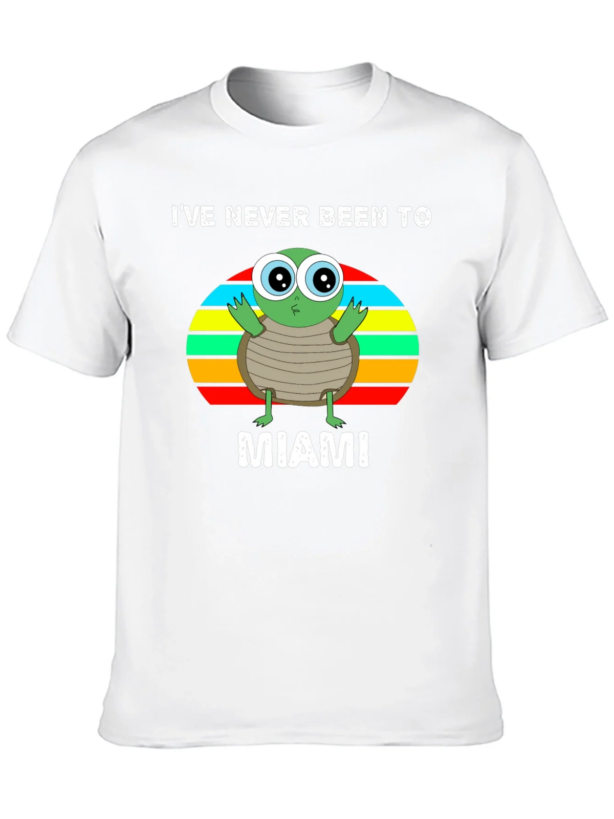 Ive Never Been To Miami Turtle Graphic T-Shirt product image 9