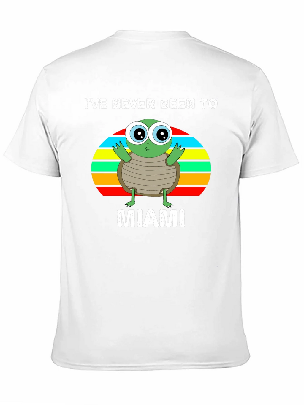 Ive Never Been To Miami Turtle Graphic T-Shirt product image 10