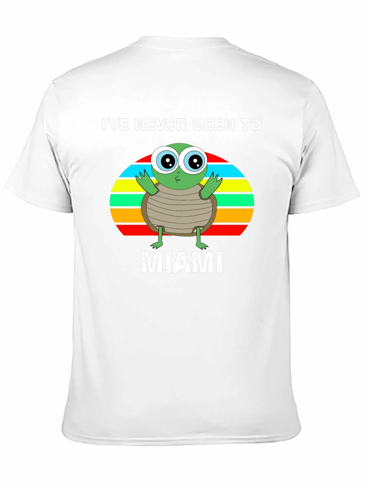 Ive Never Been To Miami Turtle Graphic T-Shirt product image 10