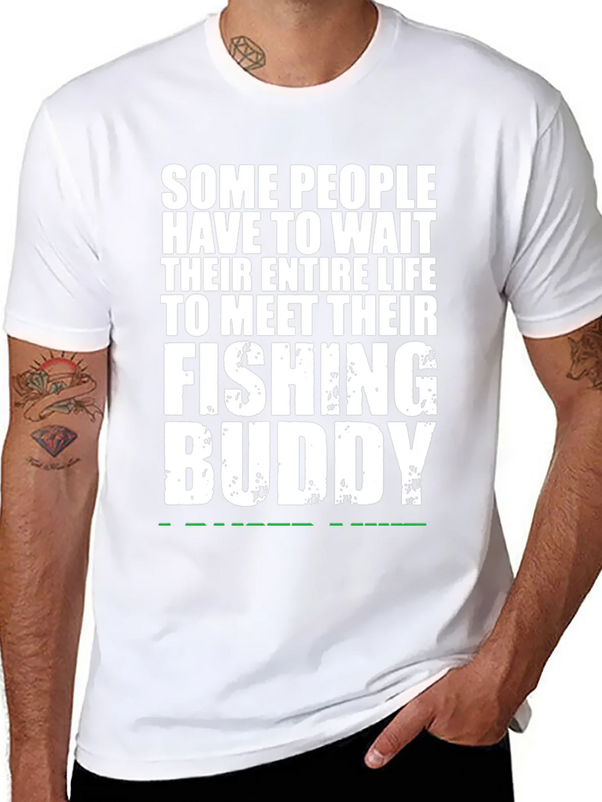 Fishing Buddy Graphic Tee - Perfect Gift for Anglers product image 6