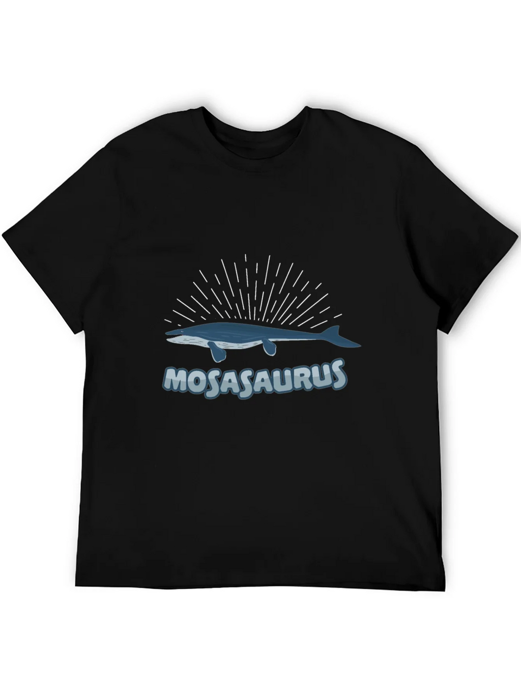 Mosasaurus Graphic Tee - Black product image 3