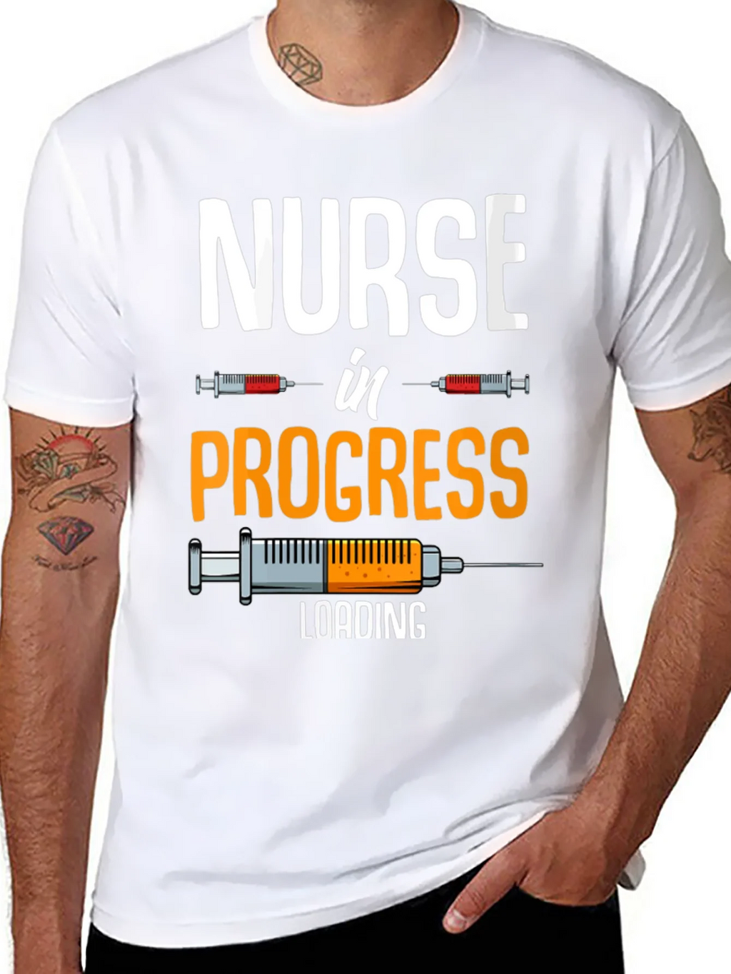 Nurse In Progress T-Shirt - Future Tee product image 7