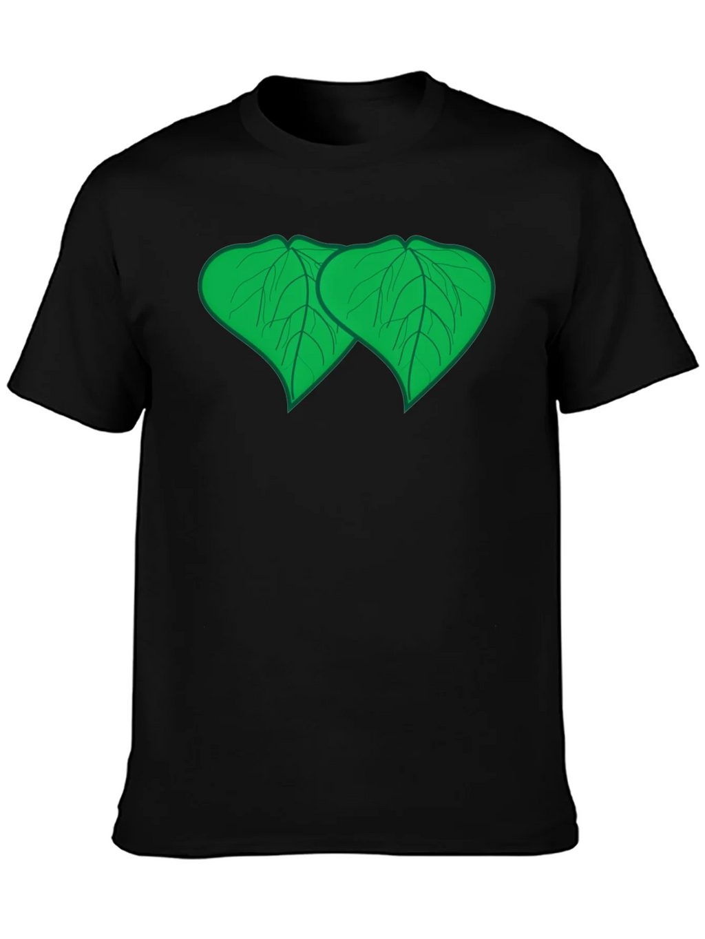 Bodhi Leaf Graphic Tee - Zen Style Comfort product image 3