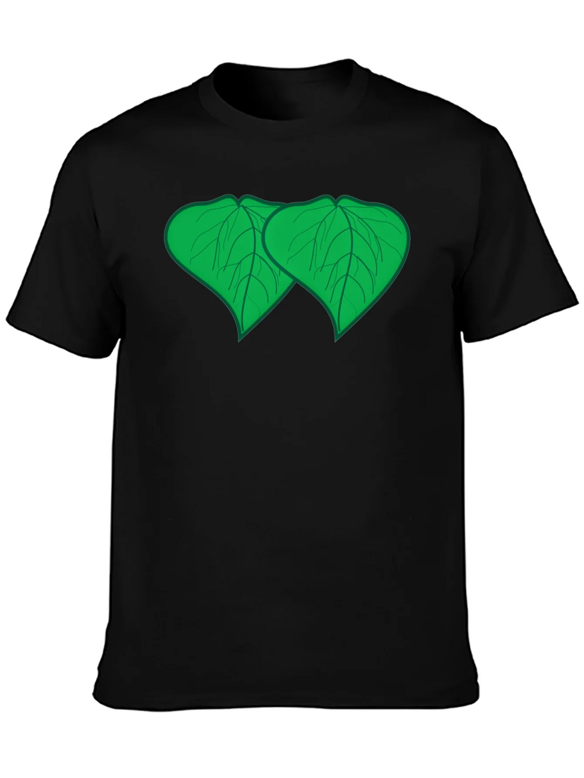 Bodhi Leaf Graphic Tee - Zen Style Comfort product image 3