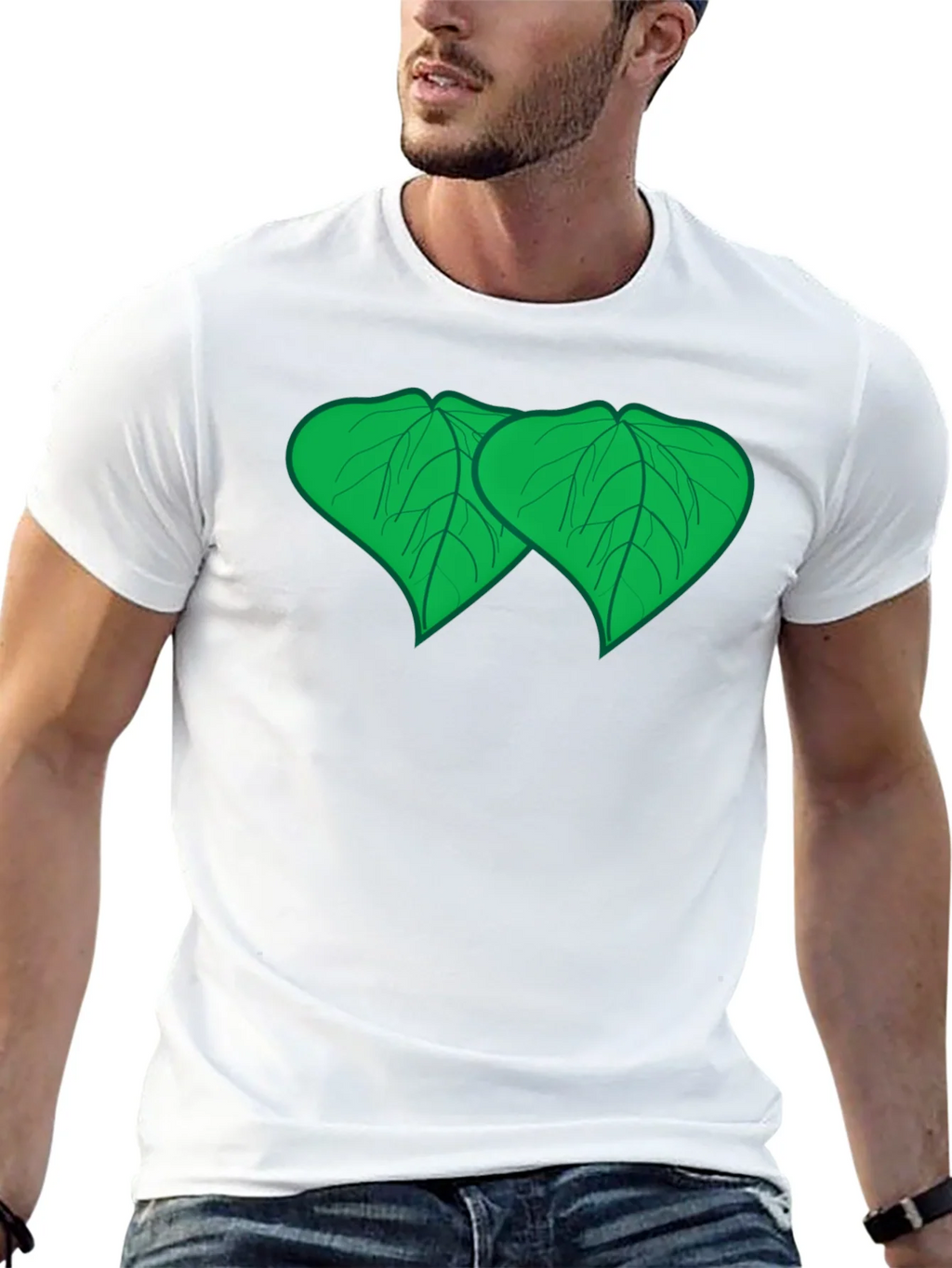 Bodhi Leaf Graphic Tee - Zen Style Comfort product image 12