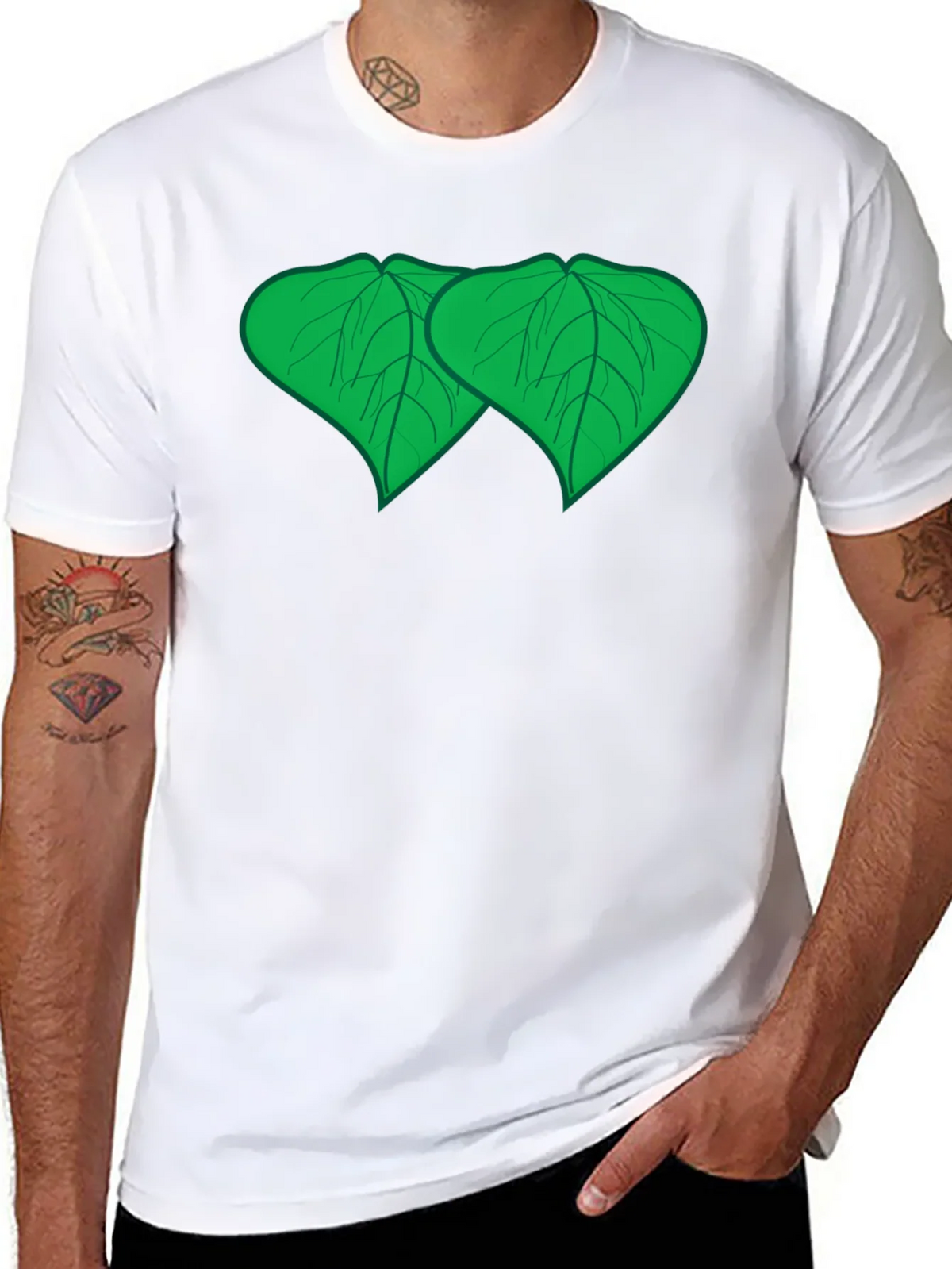 Bodhi Leaf Graphic Tee - Zen Style Comfort product image 7