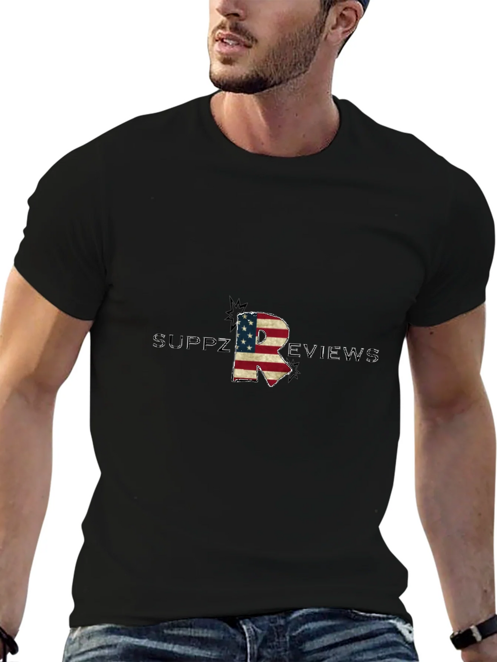 Suppz Reviews American Flag Letter R T-Shirt product image 6