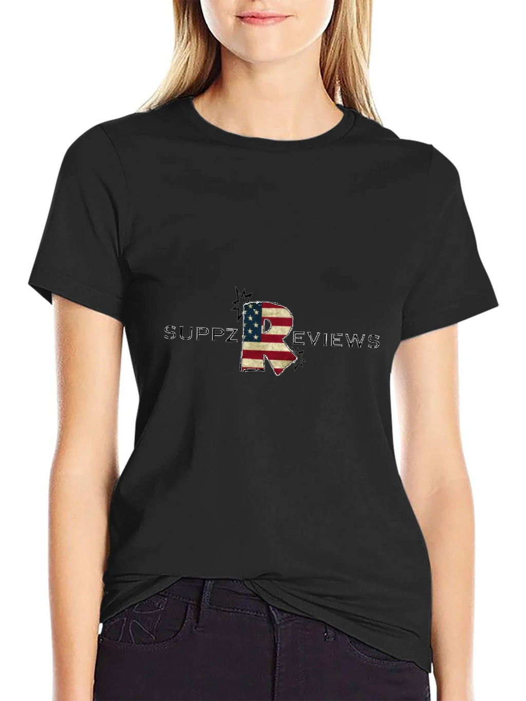 Suppz Reviews American Flag Letter R T-Shirt product image 2