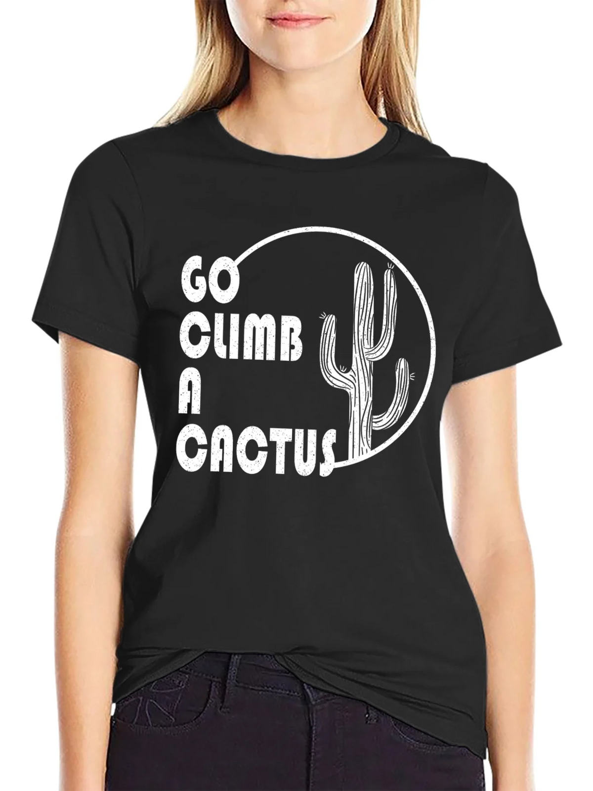 Go Climb a Cactus Graphic Tee product image 2