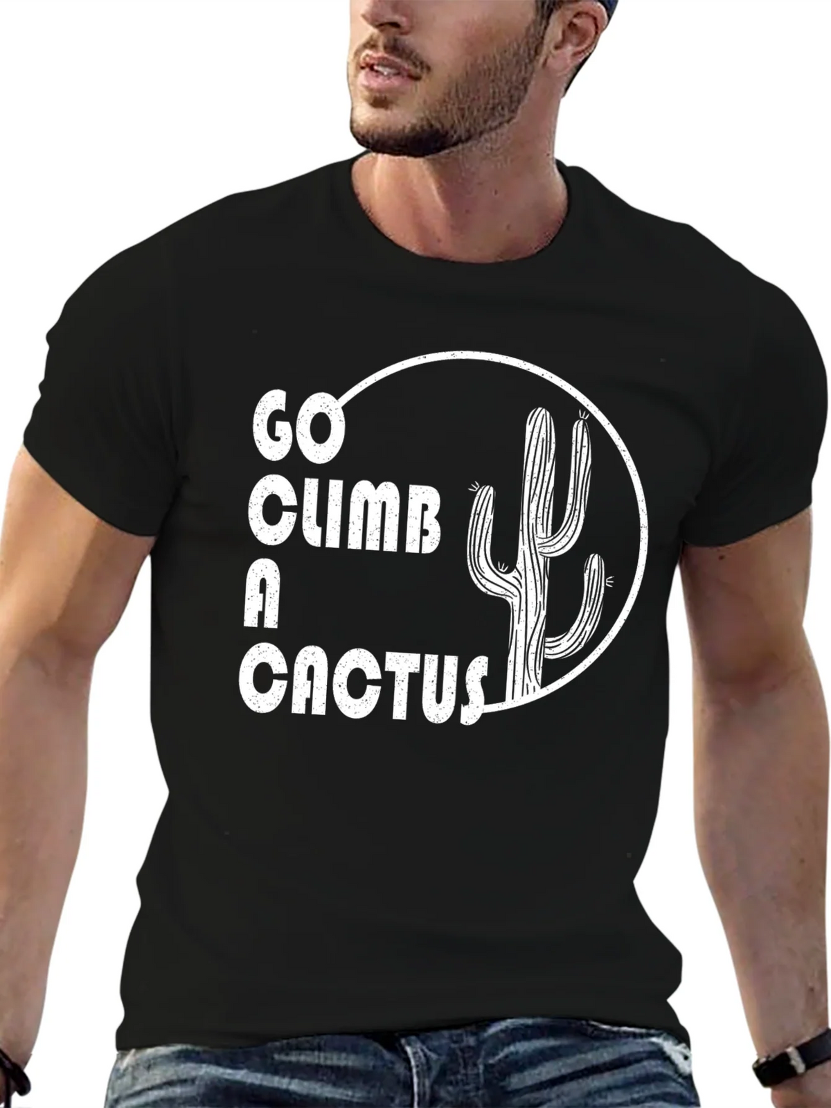 Go Climb a Cactus Graphic Tee product image 6