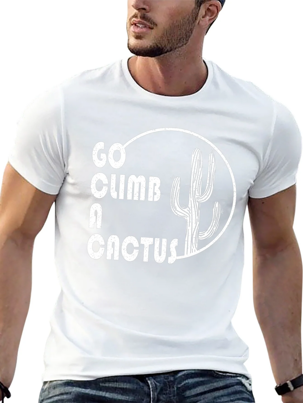 Go Climb a Cactus Graphic Tee product image 12